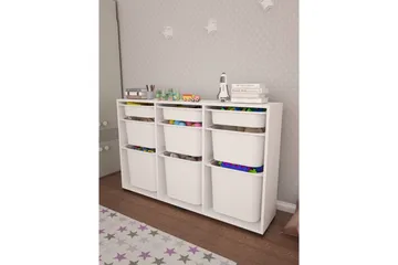 Flerfunktionsskåp Belna Vit - Vit - Förvaring - Småförvaring - Förvaringslåda