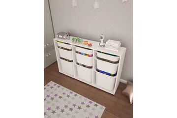 Flerfunktionsskåp Belna Vit - Vit - Förvaring - Småförvaring - Förvaringslåda