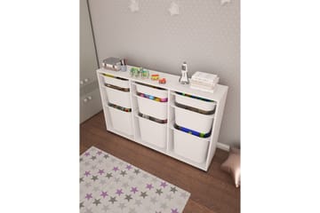 Flerfunktionsskåp Belna Vit - Vit - Förvaring - Småförvaring - Förvaringslåda