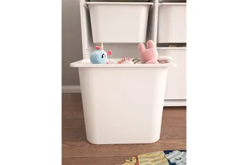 Flerfunktionsskåp Carla Vit - Vit - Förvaring - Småförvaring - Förvaringslåda