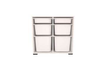 Flerfunktionsskåp Carla Vit - Vit - Förvaring - Småförvaring - Förvaringslåda