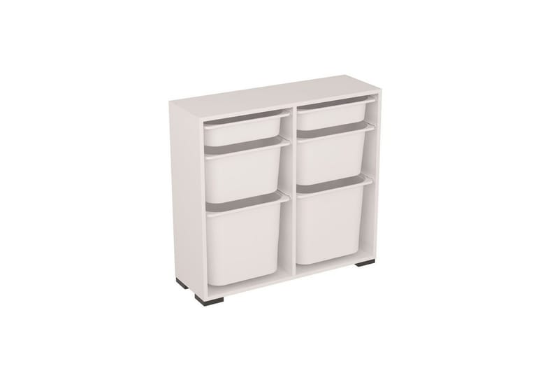 Flerfunktionsskåp Carla Vit - Vit - Förvaring - Småförvaring - Förvaringslåda