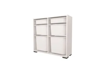 Flerfunktionsskåp Carla Vit - Vit - Förvaring - Småförvaring - Förvaringslåda