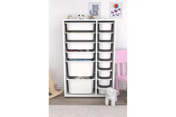 Flerfunktionsskåp Havor Vit - Vit - Förvaring - Småförvaring - Förvaringslåda