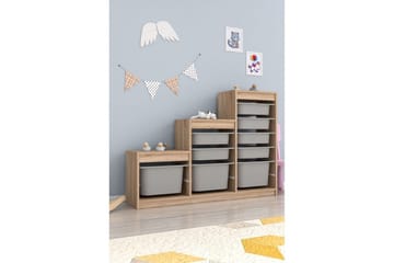 Flerfunktionsskåp Mobin Sonomo Grå - Sonomo Grå - Förvaring - Småförvaring - Förvaringslåda