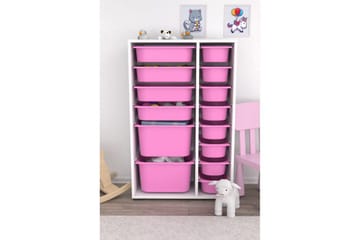 Flerfunktionsskåp Ravielwich (69,5 x 109 x 30 cm) Veyaa - Pienk - Förvaring - Småförvaring - Förvaringslåda