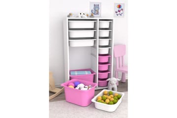 Flerfunktionsskåp Ravielwich (69,5 x 109 x 30 cm) Vit / Veyaa - Vit / Veyaa - Förvaring - Småförvaring - Förvaringslåda