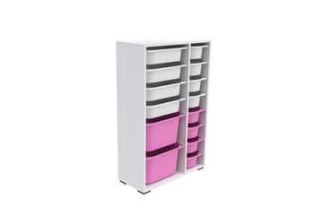 Flerfunktionsskåp Ravielwich (69,5 x 109 x 30 cm) Vit / Veyaa - Vit / Veyaa - Förvaring - Småförvaring - Förvaringslåda
