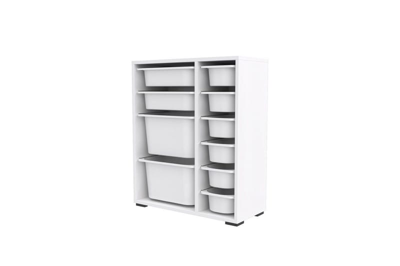 Flerfunktionsskåp Sosan K6B Vit, Vit