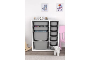Flerfunktionsskåp Sosan K6U Grå - Grå - Förvaring - Småförvaring - Förvaringslåda
