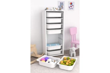 Flerfunktionsskåp Versa Vit - Vit - Förvaring - Småförvaring - Förvaringslåda