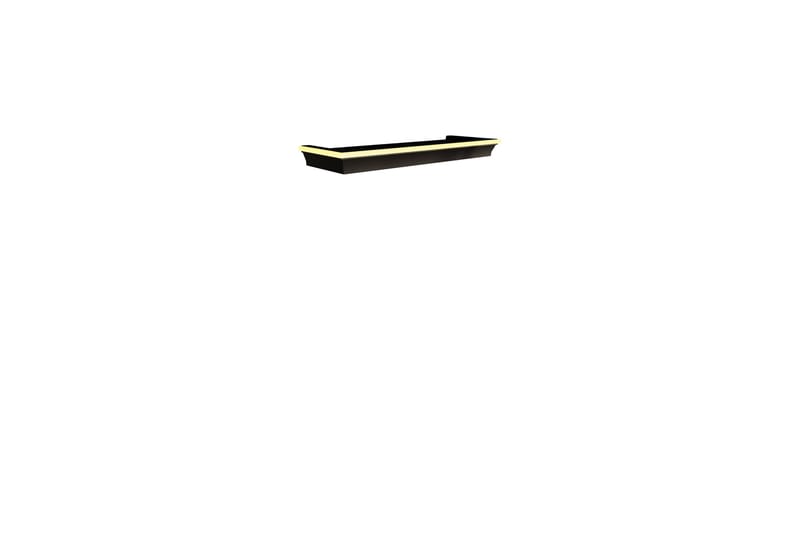 Harendra Vägghylla 46 cm - Svart - Förvaring - Småförvaring - Väggförvaring