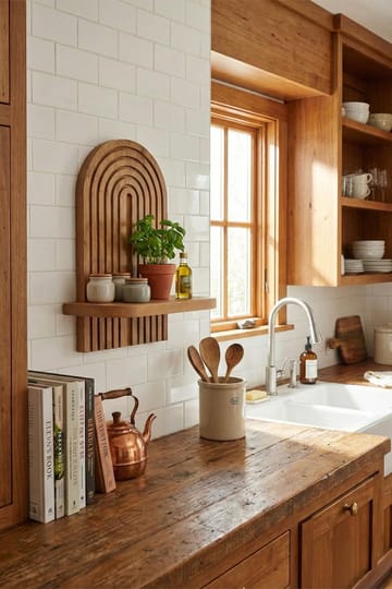 Hasina Vägghylla 26x35x13 cm - Ek - Förvaring - Småförvaring - Väggförvaring