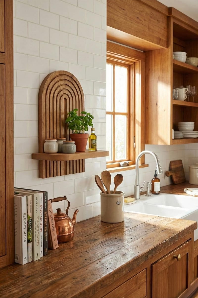 Hasina Vägghylla 26x35x13 cm - Ek - Förvaring - Småförvaring - Väggförvaring