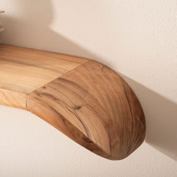 Helano Vägghylla 100 cm - varm honungsbrun - Förvaring - Småförvaring - Väggförvaring