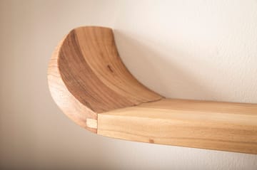 Helano Vägghylla 120 cm - varm honungsbrun - Förvaring - Småförvaring - Väggförvaring