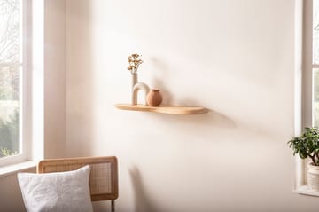 Helela Vägghylla 80 cm Asymmetrisk - varm honungsbrun - Förvaring - Småförvaring - Väggförvaring