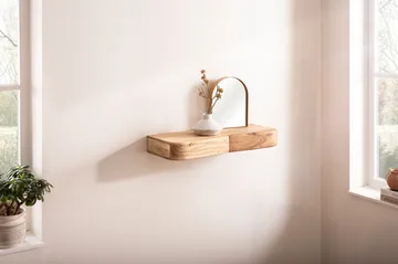 Helira Vägghylla 60 cm - varm honungsbrun - Förvaring - Småförvaring - Väggförvaring