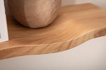Helova Vägghylla 40 cm - varm honungsbrun - Förvaring - Småförvaring - Väggförvaring