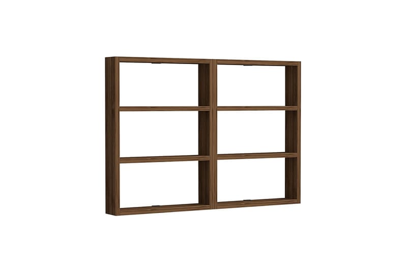 Hexaia Vägghylla 84,6 cm - Brun - Förvaring - Småförvaring - Väggförvaring