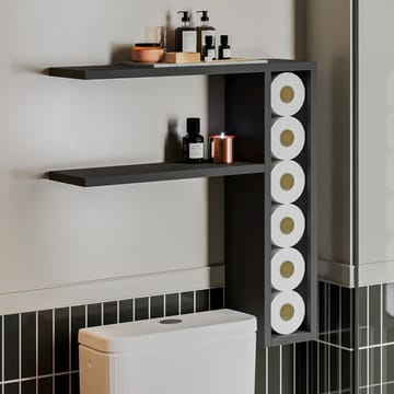 Hollowmere Vägghylla 60x61,8x15 cm - Antracit - Förvaring - Småförvaring - Väggförvaring