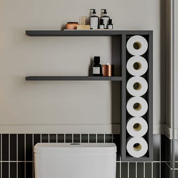 Hollowmere Vägghylla 60x61,8x15 cm - Antracit - Förvaring - Småförvaring - Väggförvaring