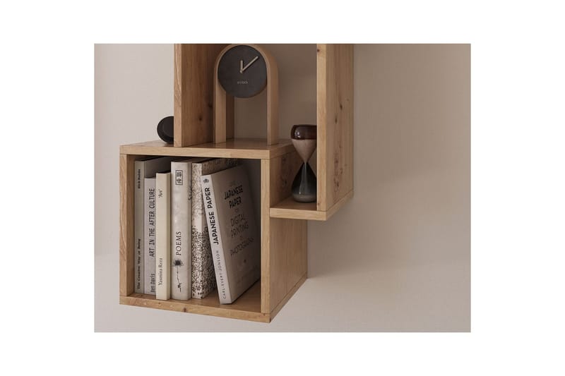 Hylla Eltap Alitty 96x25x46 cm laminerad spånskiva - Artisan Ek - Förvaring - Småförvaring - Väggförvaring