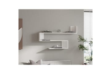 Hyllor Rollingford Hylla 120x20 cm Vit - Förvaring - Småförvaring - Väggförvaring