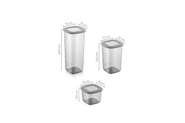 Kazuyasu Förvaringsburk - Antracit - Förvaring - Småförvaring - Förvaringsburk