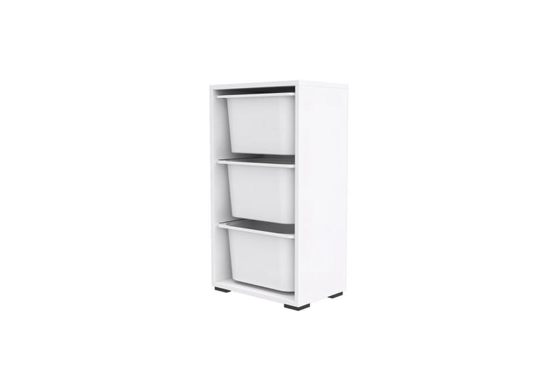 Kelix Förvaringslådor 45 cm - Vit - Förvaring - Småförvaring - Förvaringslåda