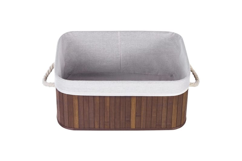 Korg Talpe set om 5 Brun/Vit - Brun/Vit - Förvaring - Småförvaring - Förvaringskorg