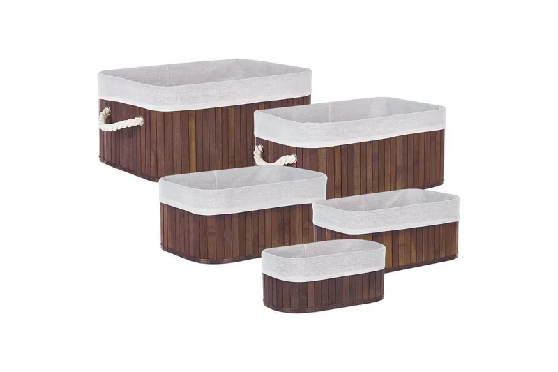 Korg Talpe set om 5 Brun/Vit, Brun/Vit