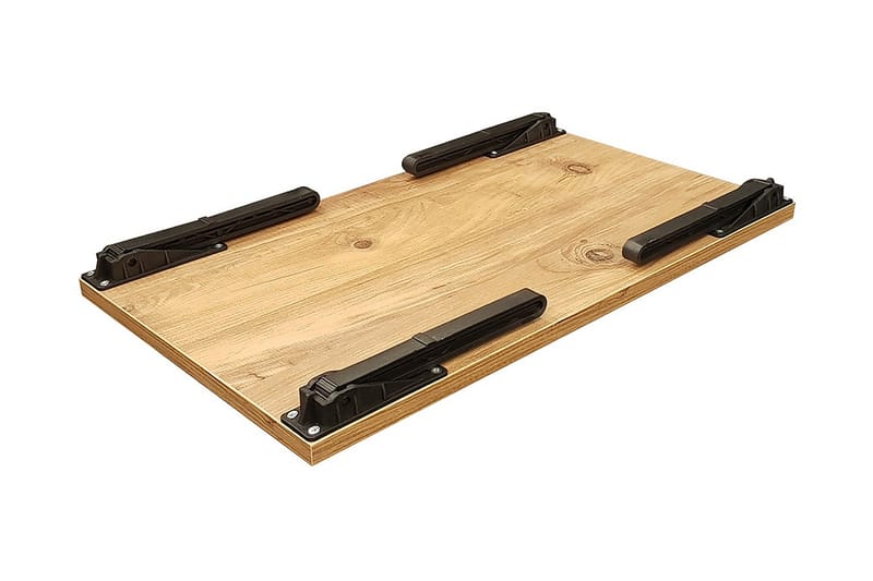 Laptopställ Godford 25 cm - Trä|natur|Svart - Förvaring - Småförvaring