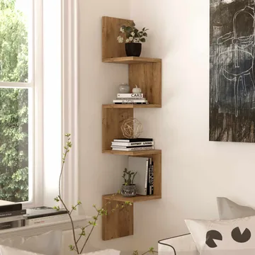 Lyra Vägghylla 22x117,2x22 cm - Atlantic Pine - Förvaring - Småförvaring - Väggförvaring