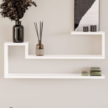 Melto Vägghylla 90x41,2x17 cm - Vit - Förvaring - Småförvaring - Väggförvaring