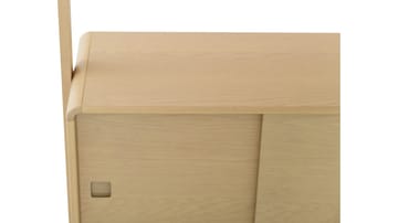 Milnor Vägghylla 80 cm - Vitpigmenterat - Förvaring - Småförvaring - Väggförvaring