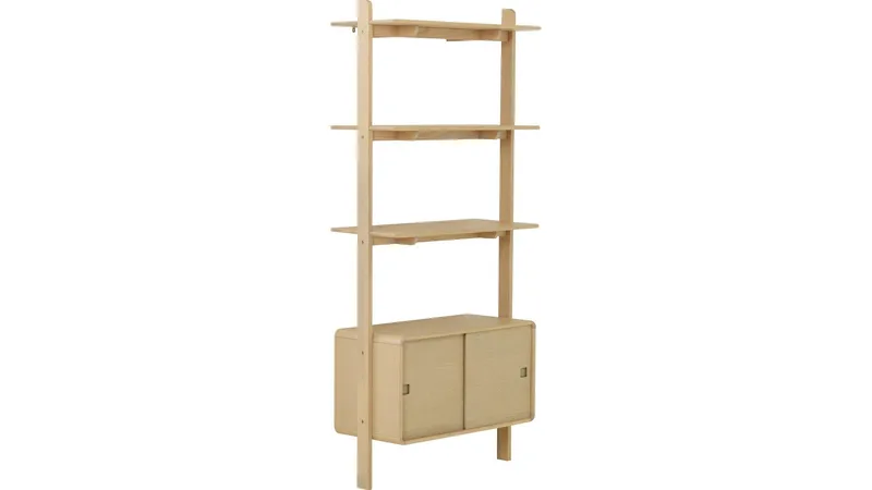 Milnor Vägghylla 80 cm - Vitpigmenterat - Förvaring - Småförvaring - Väggförvaring