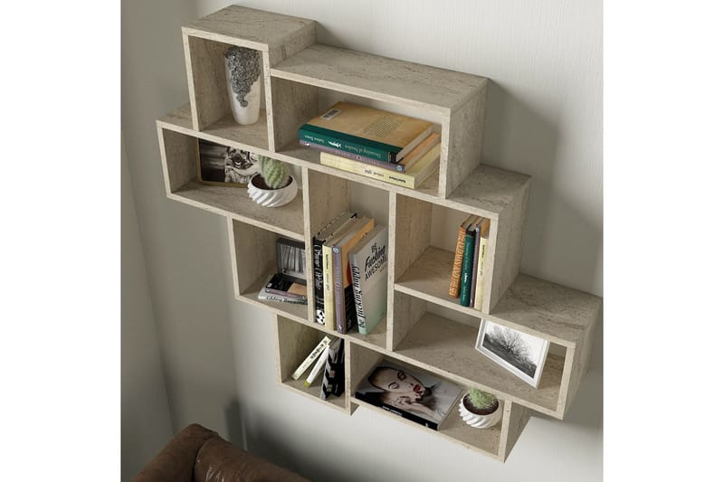 Parola Vägghylla 115,5 cm Beige - Förvaring - Småförvaring - Väggförvaring