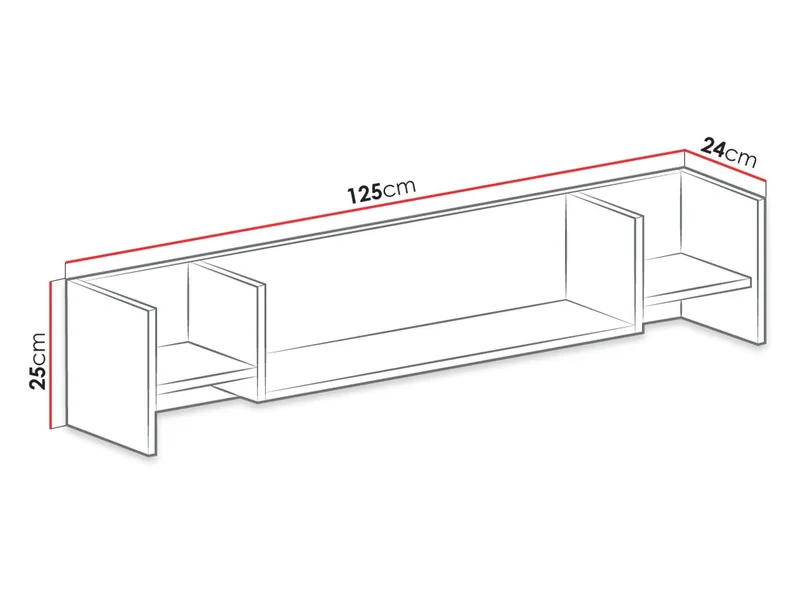 Planeta Vägghylla 25 cm - Förvaring - Småförvaring - Väggförvaring