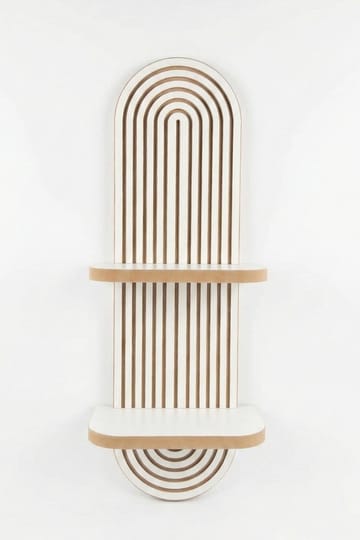 Savik Vägghylla 26x35x13 cm - Vit - Förvaring - Småförvaring - Väggförvaring