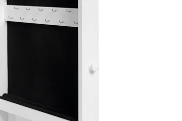 Rogue Smyckesskåp med Spegel - Vit - Förvaring - Småförvaring - Smyckesförvaring - Smyckesställ & smyckesskrin