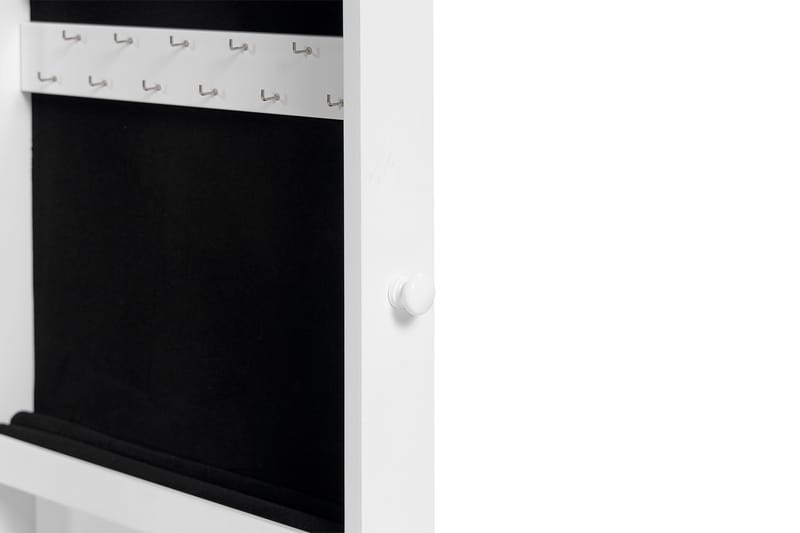 Rogue Smyckesskåp med Spegel - Vit - Förvaring - Småförvaring - Smyckesförvaring - Smyckesställ & smyckesskrin