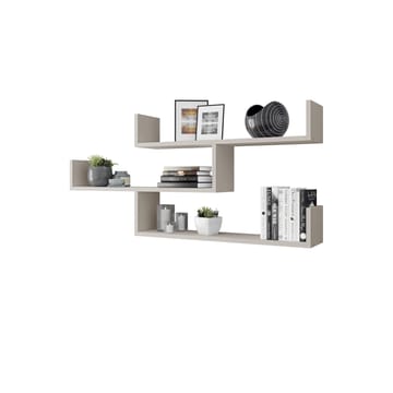 Triorana Vägghylla 119 cm - beige - Förvaring - Småförvaring - Väggförvaring
