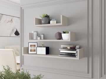 Triorana Vägghylla 80 cm - beige - Förvaring - Småförvaring - Väggförvaring