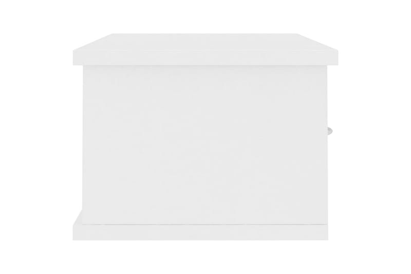 Väggmonterade lådor vit 60x26x18,5 cm spånskiva - Vit - Väggförvaring