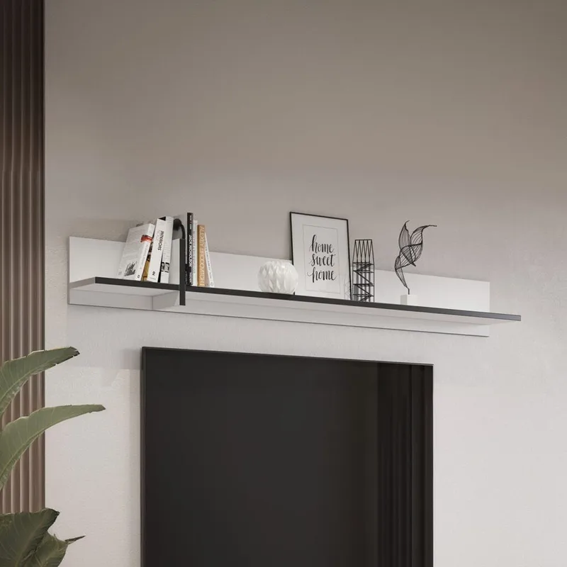 Vägghylla Cross - Vit - Förvaring - Småförvaring - Väggförvaring