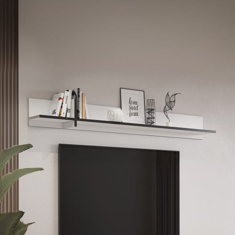 Vägghylla Cross - Vit - Förvaring - Småförvaring - Väggförvaring