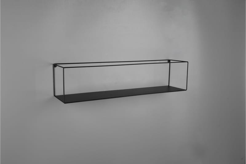 Vägghylla Tinka 2 st 65x15x15 cm Svart - Svart - Förvaring - Småförvaring - Väggförvaring