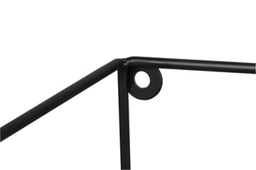 Vägghylla Tinka 2 st 65x15x15 cm Svart - Svart - Förvaring - Småförvaring - Väggförvaring