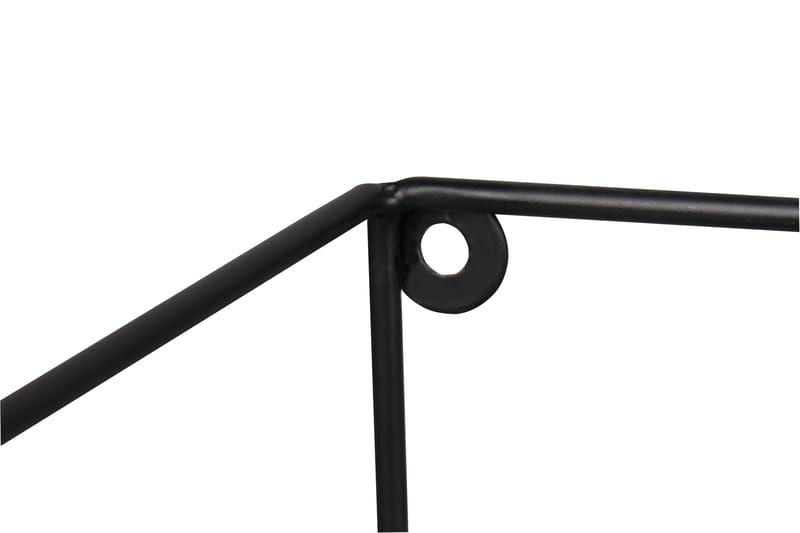 Vägghylla Tinka 2 st 65x15x15 cm Svart - Svart - Förvaring - Småförvaring - Väggförvaring